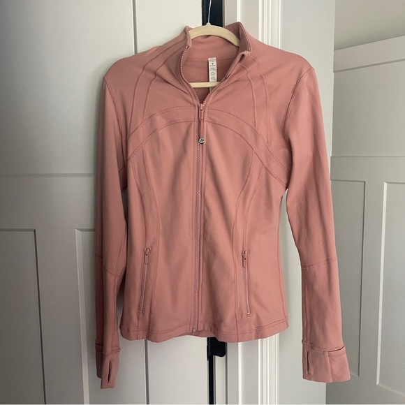 Lululemon Define Full Zip Jacket Pink Quicksand - Picture 2 of 6